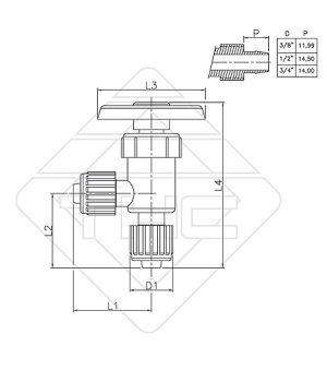 Valve Angle Stop - Image 3